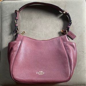 Gorgeous mint-condition leather Coach purse